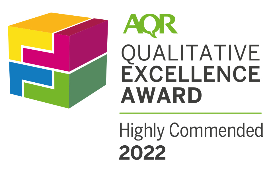 AQR Qualitative Excellence Award - Highly Commended 2022